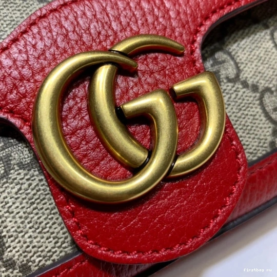 First bag ru belt GG bag-16.5*10*5cm Marmont Gucci 0815